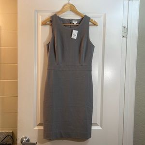 J Crew Gray Sheath Sleeveless Size 2